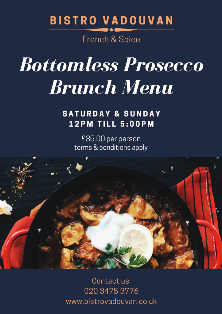Bottomless Prosecco Brunch